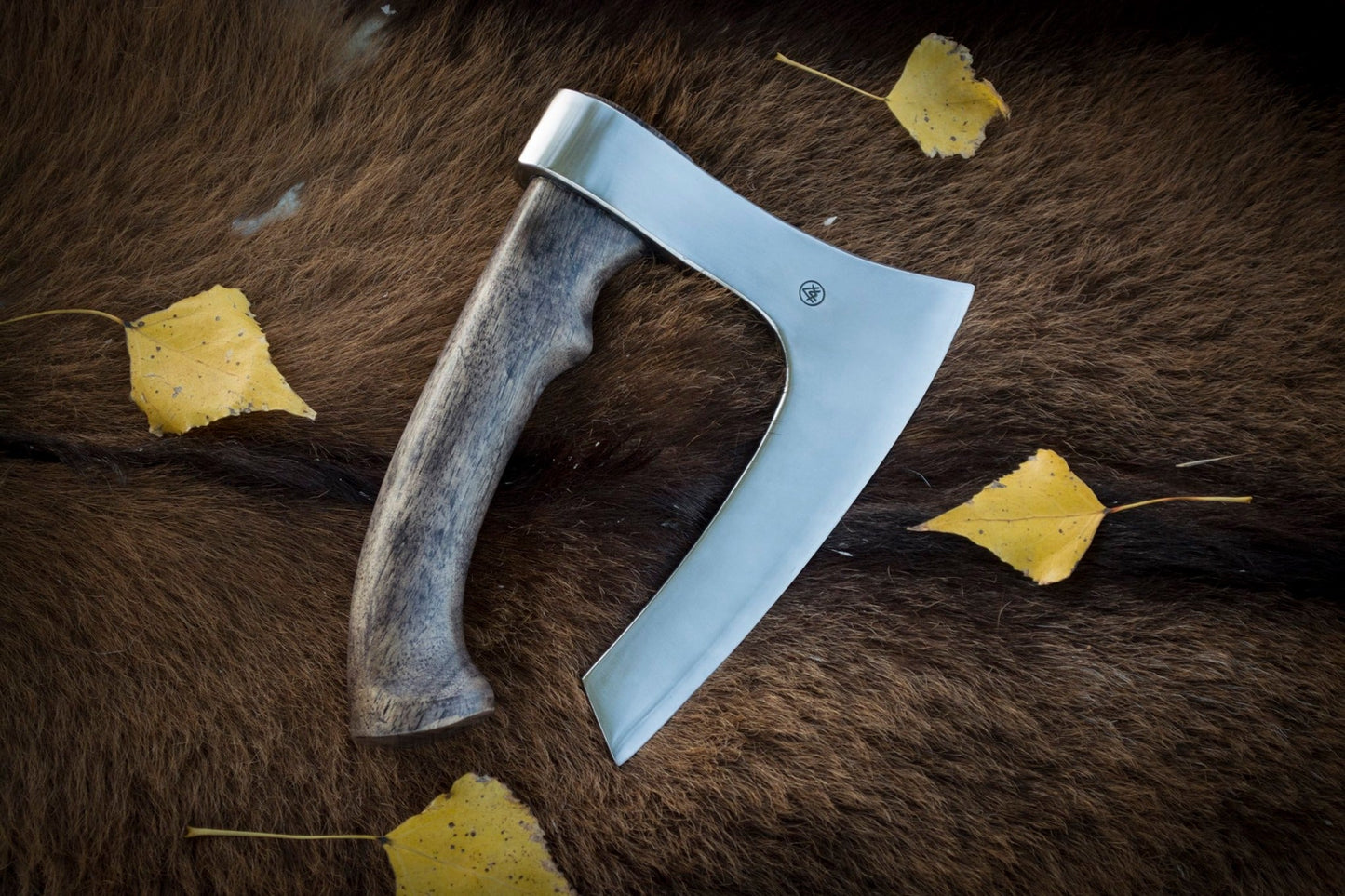 Long bearded BBQ axe