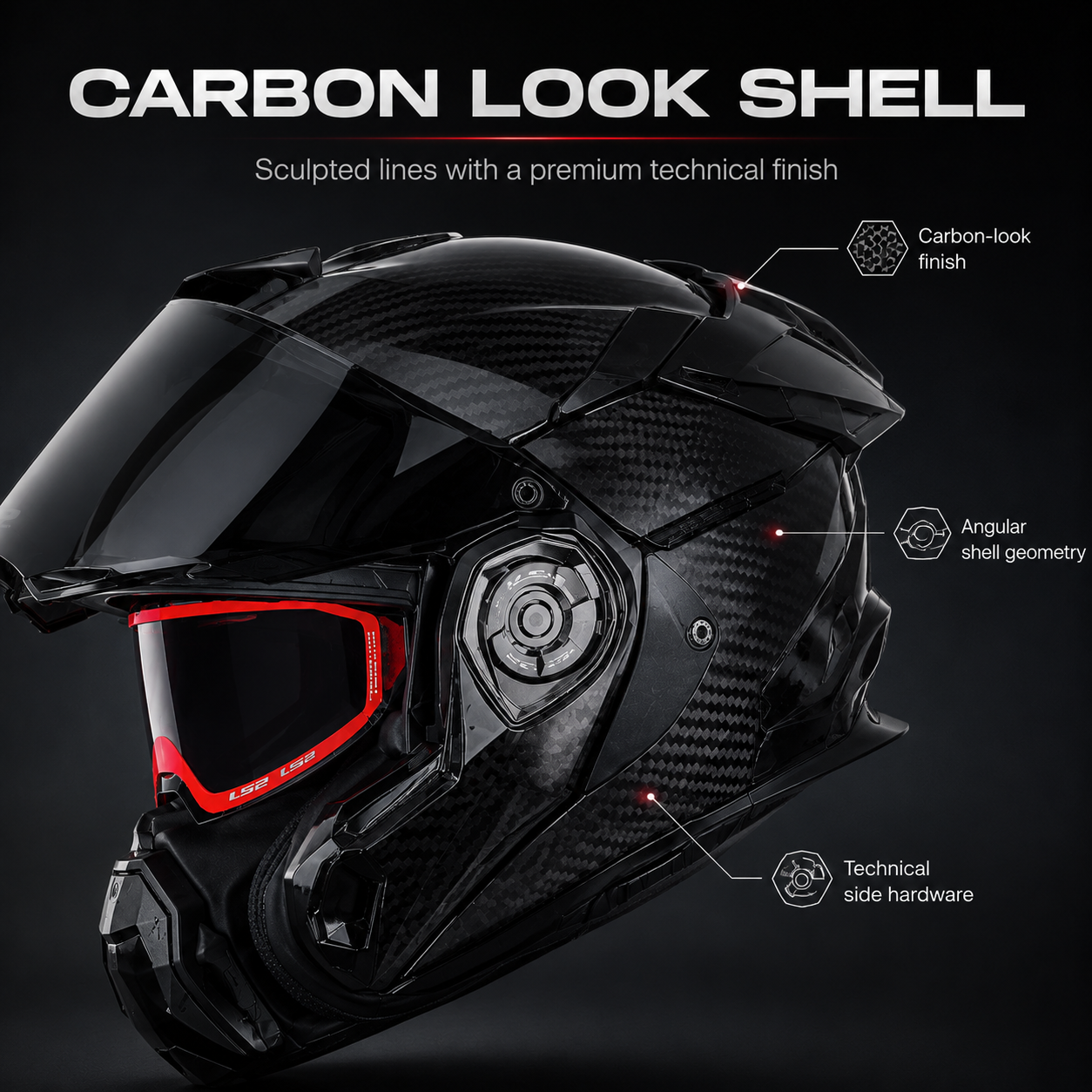 ADVANT X Carbon Adventure Helmet