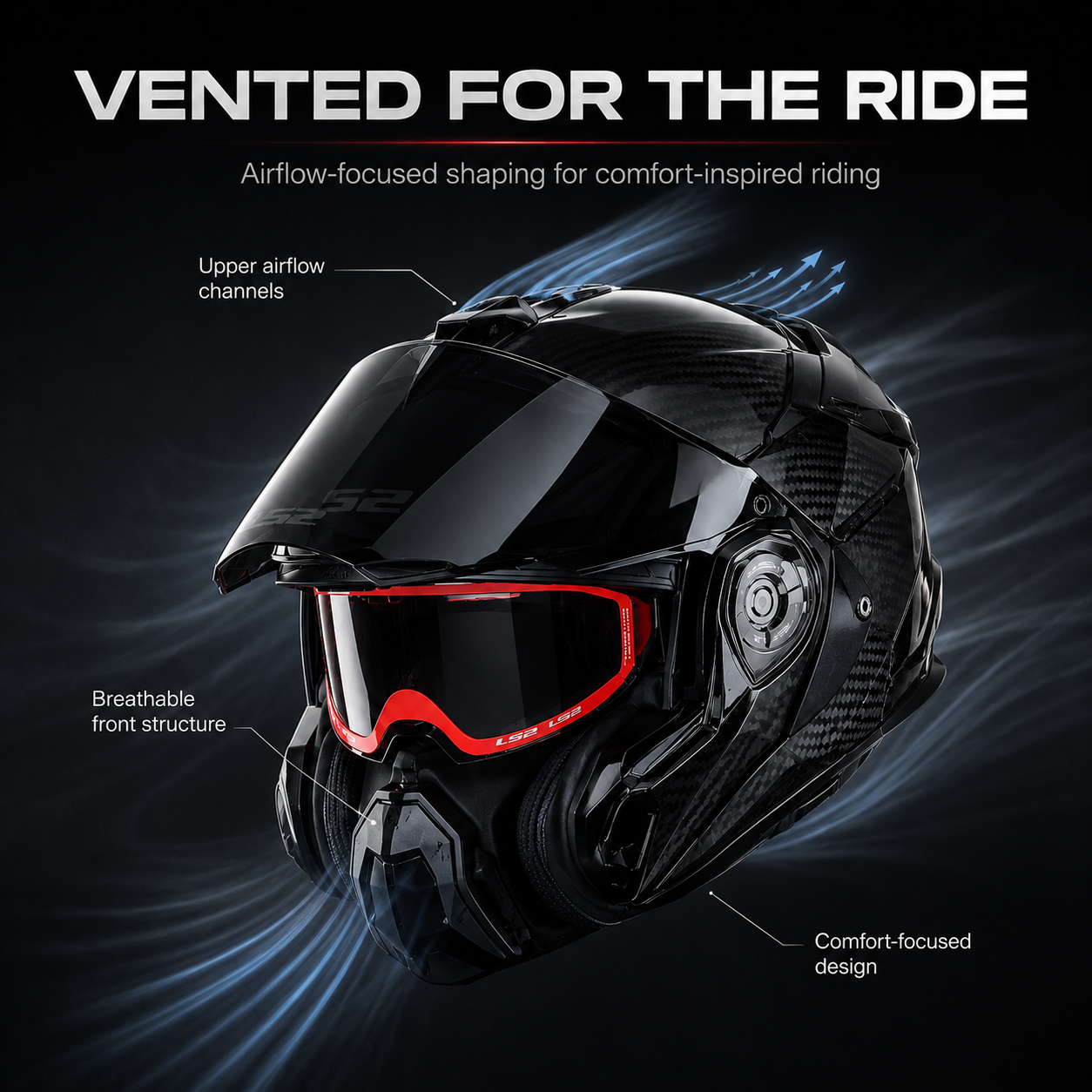 ADVANT X Carbon Adventure Helmet