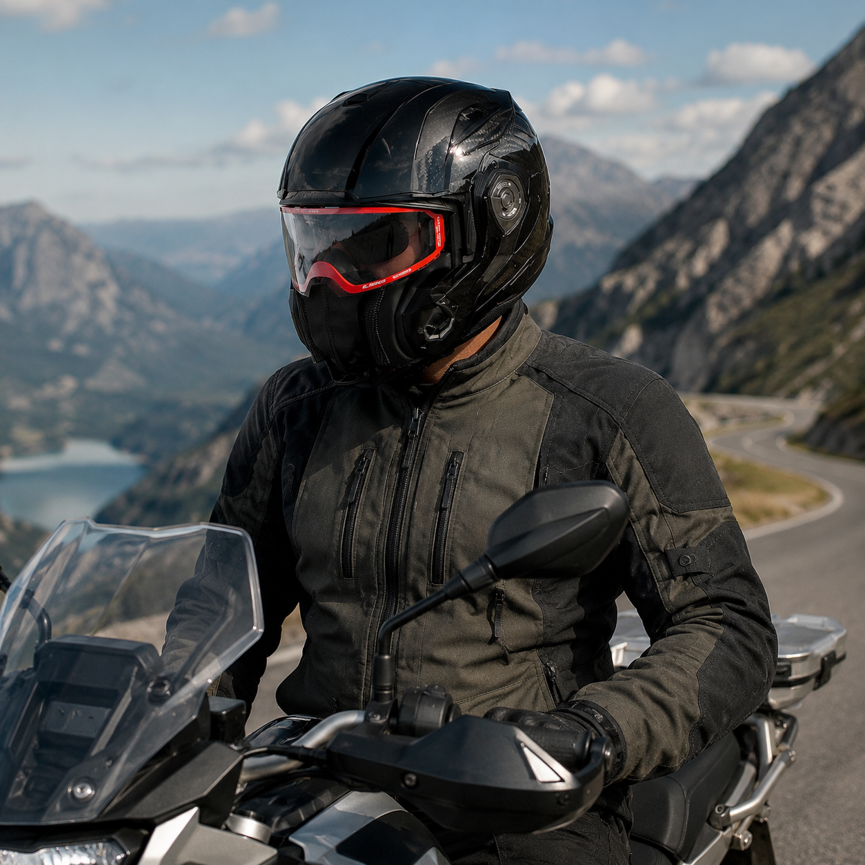 ADVANT X Carbon Adventure Helmet