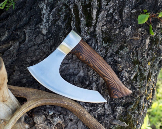 Small fist axe with a case