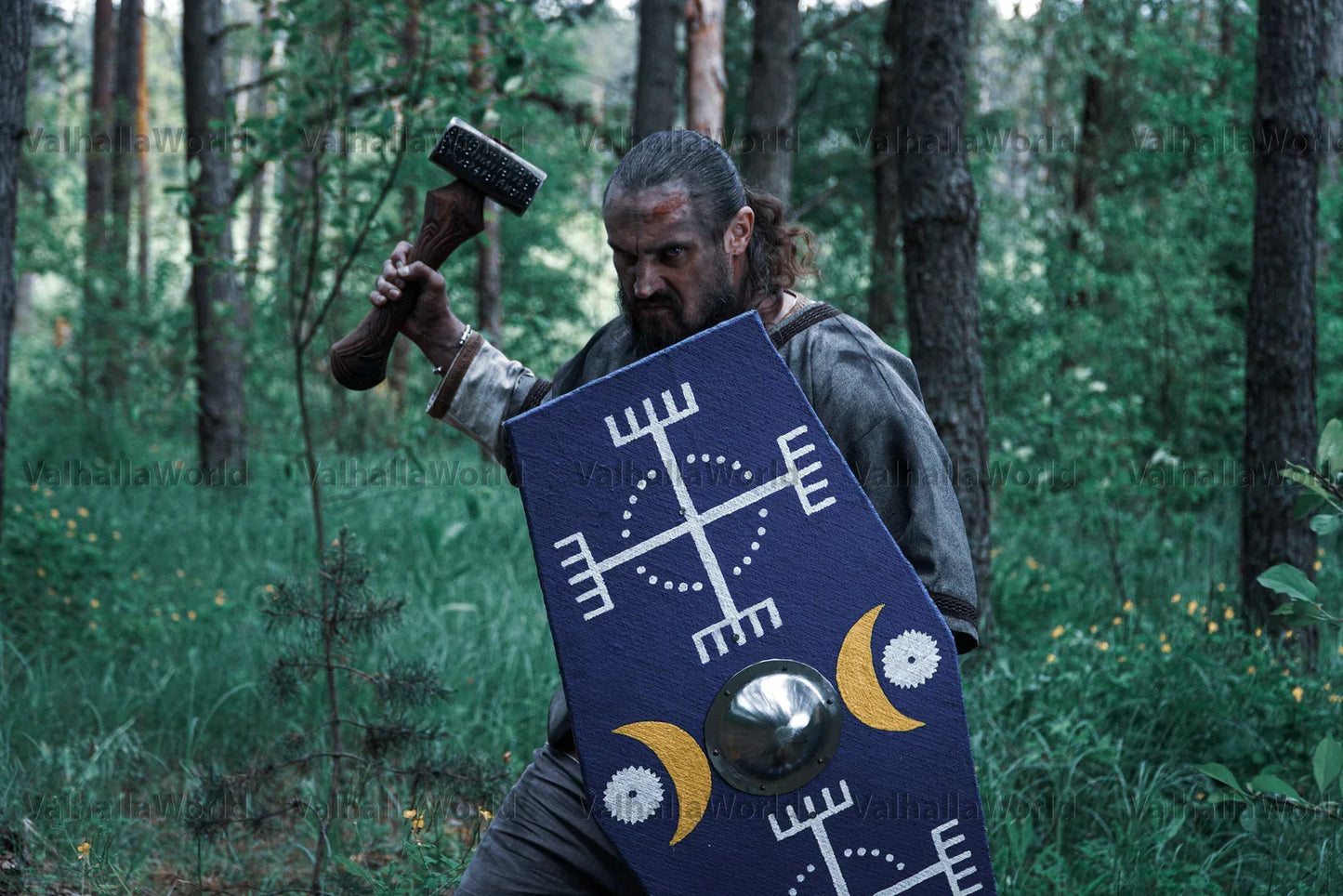 Runic Viking Hammer